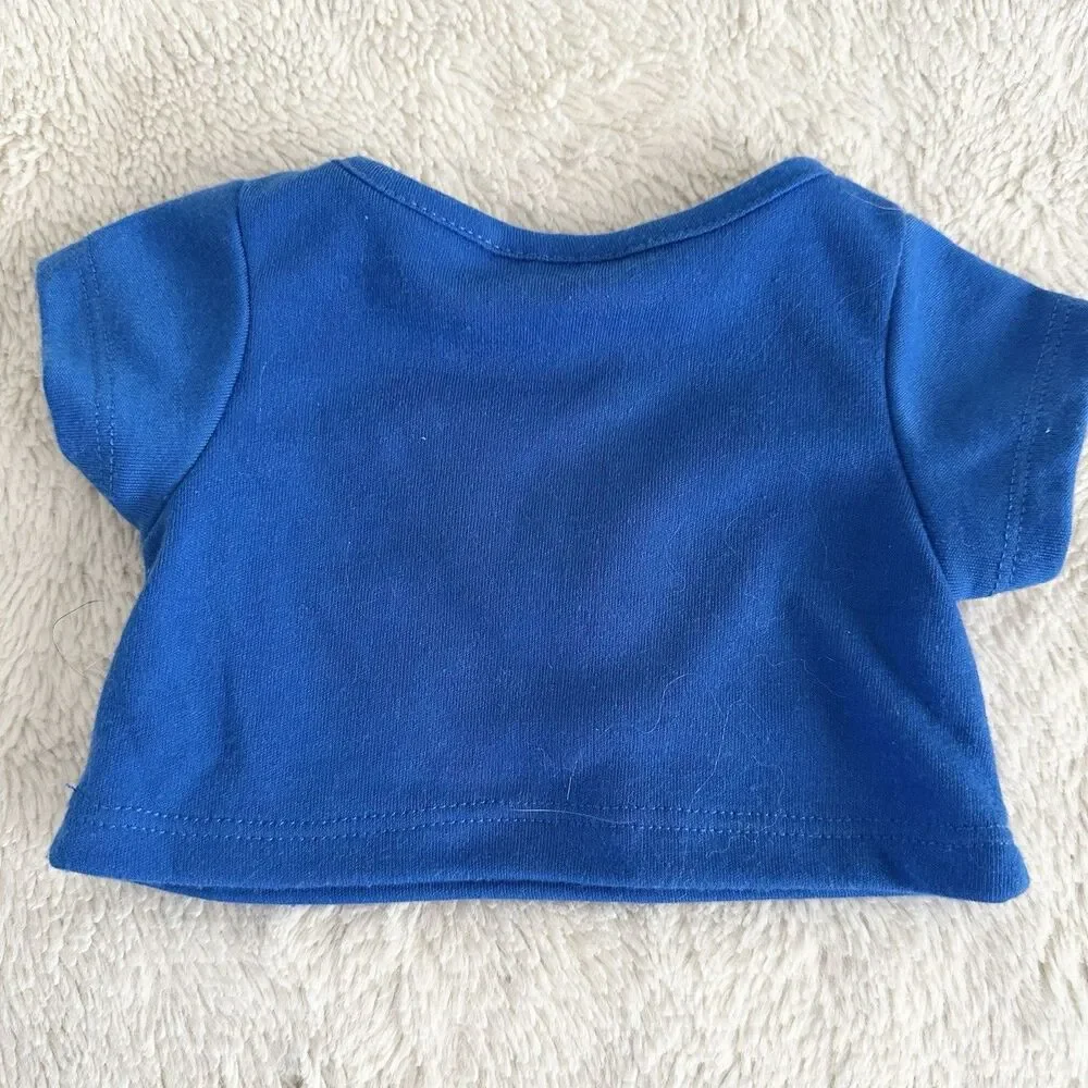 Build A Bear Workshop Blue Las Vegas T-Shirt Top Clothes